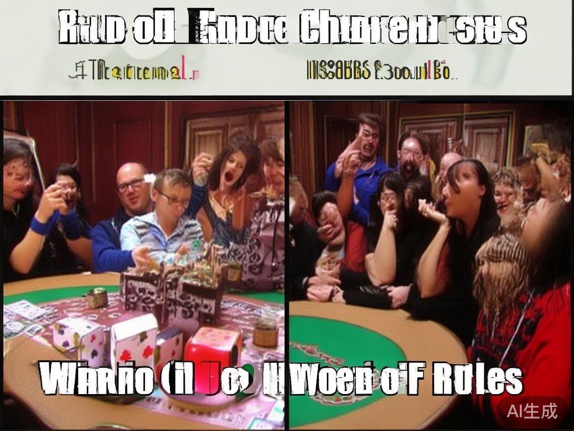 三、奇怪的赌桌趣味挑战
一次赌场内的朋友聚会，他