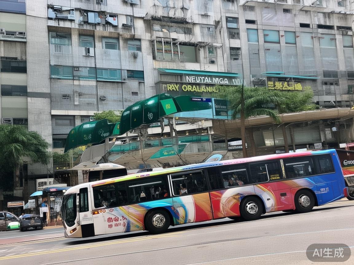 公共交通：乘坐澳门的巴士线路，可在“新濠天地”站下